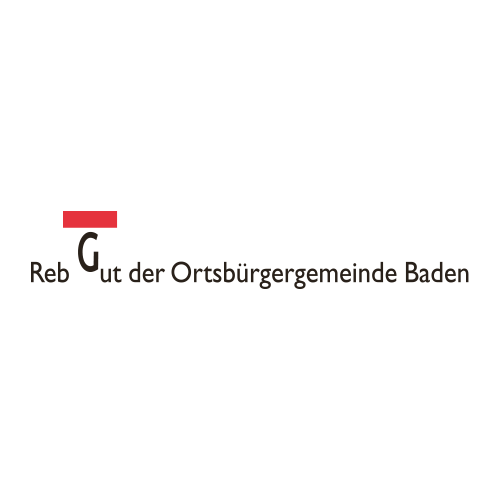 Rebgut der Ortsbürgergemeinde Baden Logo